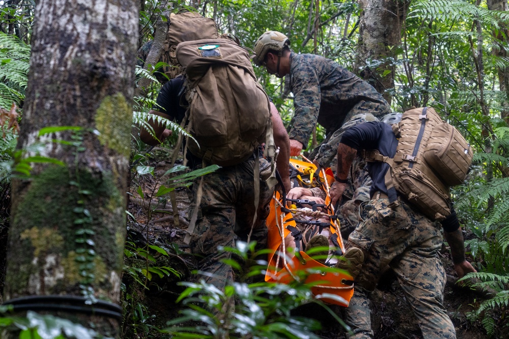 3rd Marine Division Conducts CASEVAC Drill