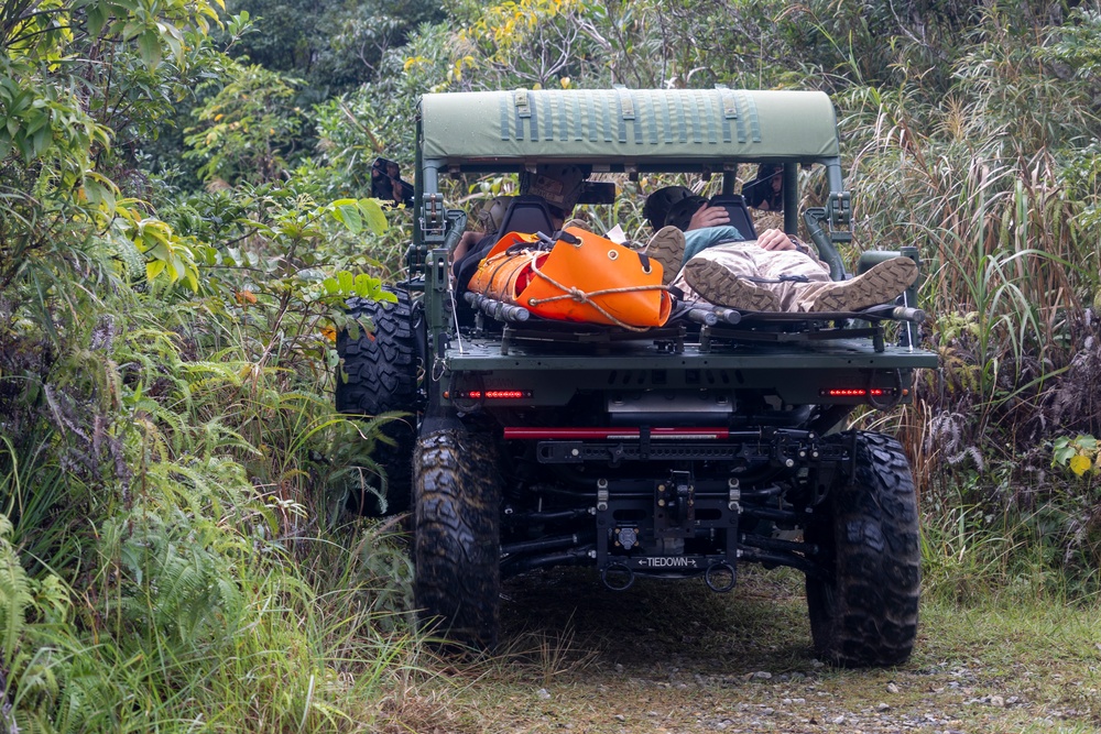 3rd Marine Division Conducts CASEVAC Drill