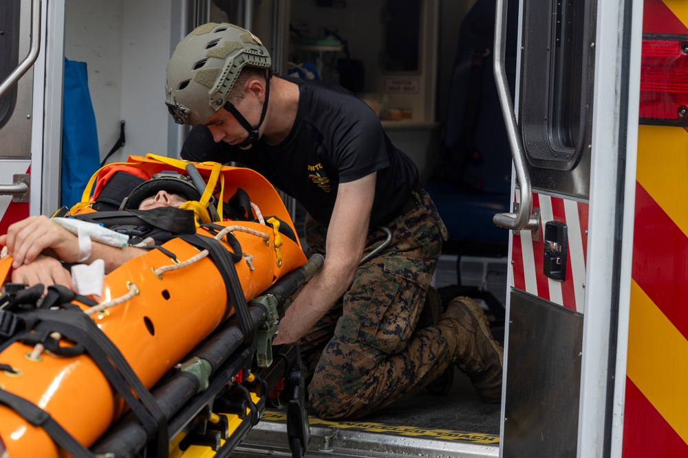 3rd Marine Division Conducts CASEVAC Drill