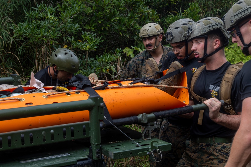3rd Marine Division Conducts CASEVAC Drill