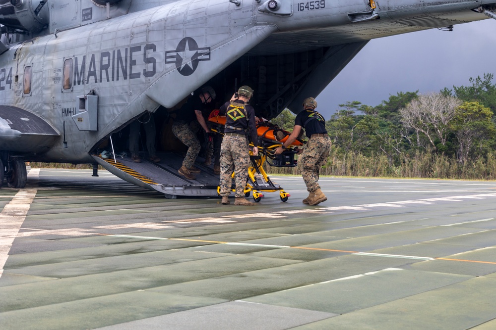 3rd Marine Division Conducts CASEVAC Drill