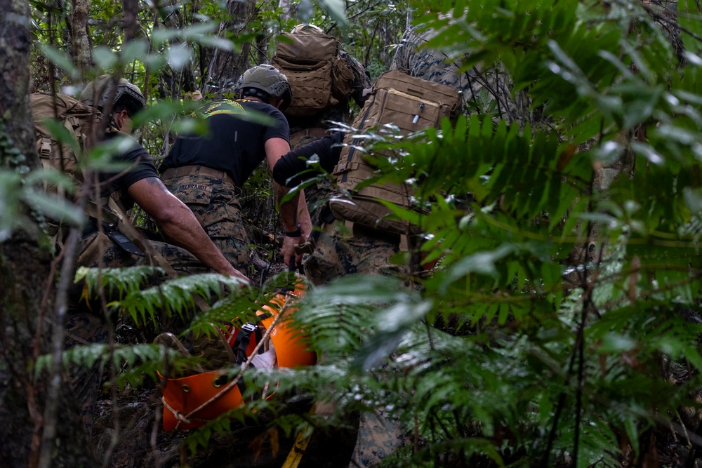 3rd Marine Division Conducts CASEVAC Drill
