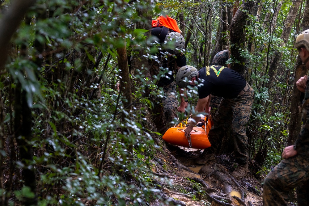 3rd Marine Division Conducts CASEVAC Drill