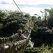7th Communication Battalion Marines conduct jungle endurance obstacles at Jungle Warfare Training Center