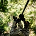 7th Communication Battalion Marines conduct jungle endurance obstacles at Jungle Warfare Training Center