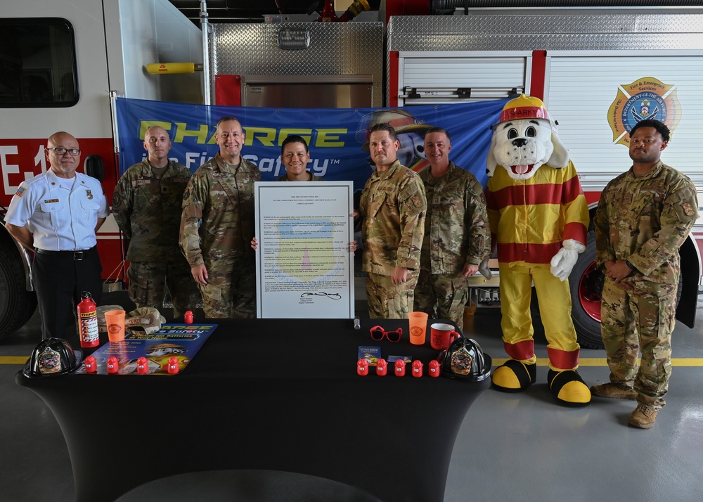 Andersen AFB kicks off Fire Prevention Week