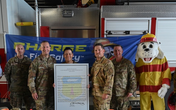 Andersen AFB kicks off Fire Prevention Week
