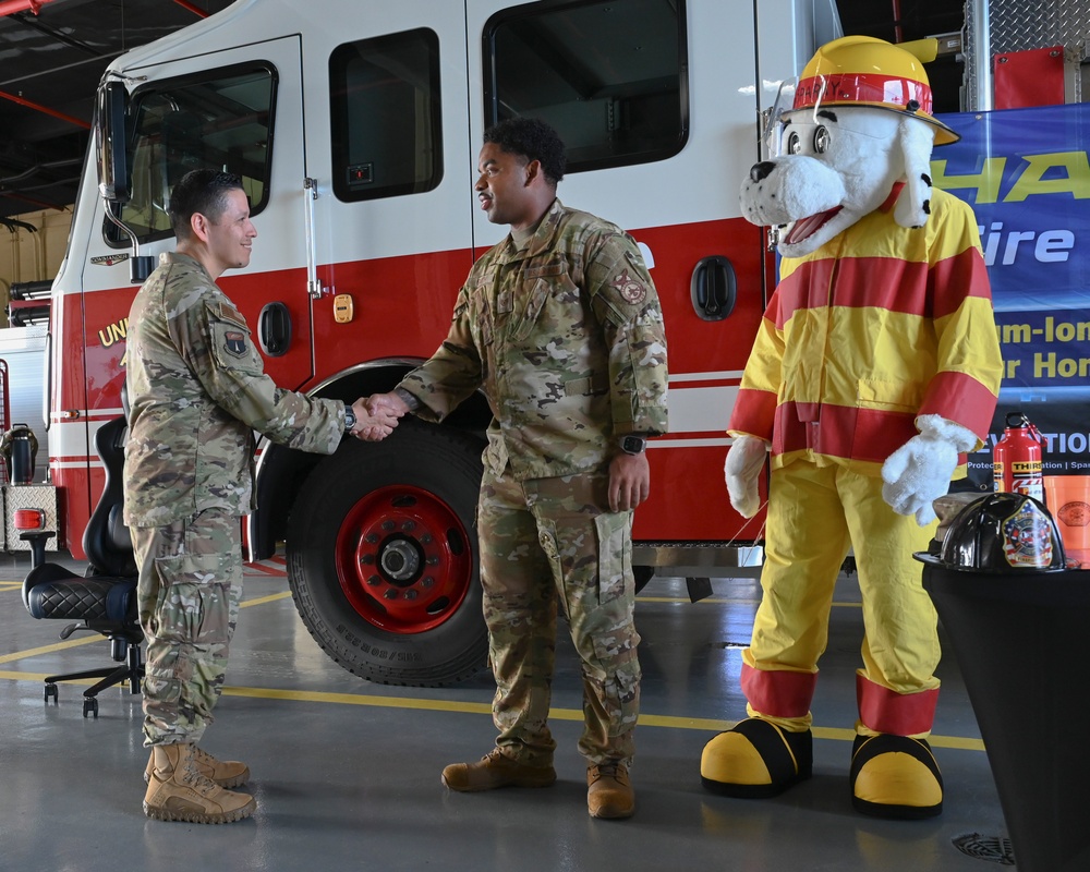 Andersen AFB kicks off Fire Prevention Week