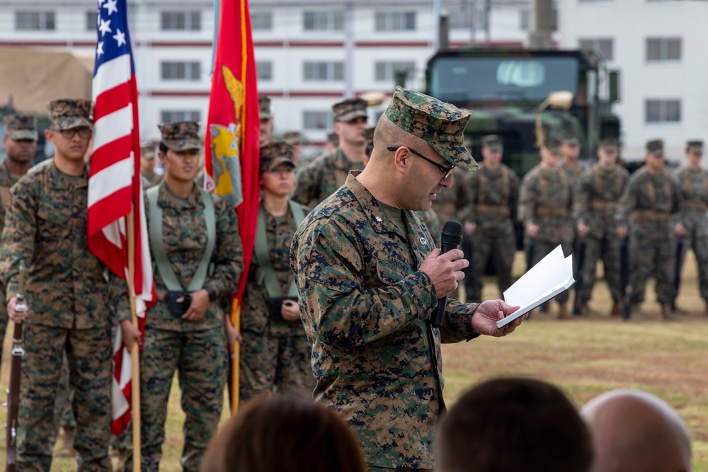 MWSS 171 hosts Change of Command ceremony