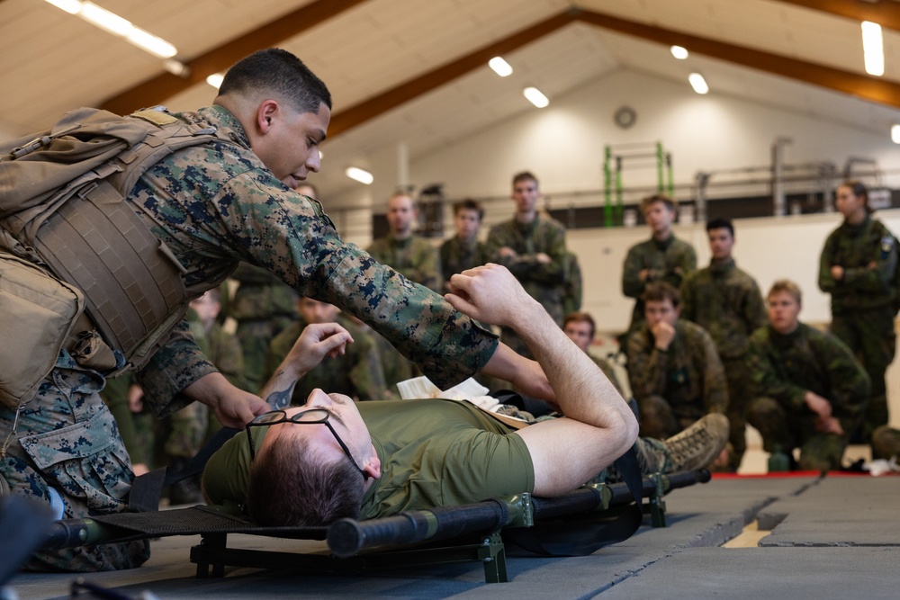 U.S. Marines, Finnish Forces strengthen medical readiness through bilateral integration
