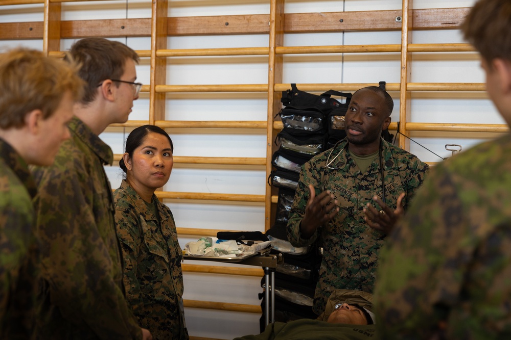 U.S. Marines, Finnish Forces strengthen medical readiness through bilateral integration