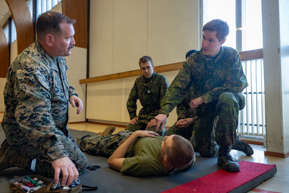 U.S. Marines, Finnish Forces strengthen medical readiness through bilateral integration