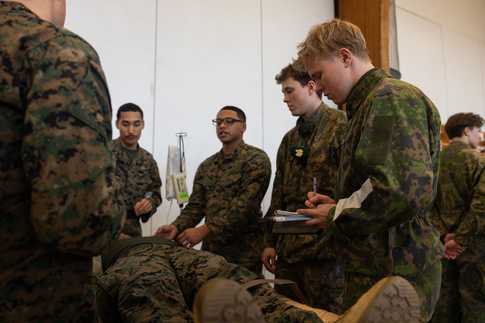 U.S. Marines, Finnish Forces strengthen medical readiness through bilateral integration