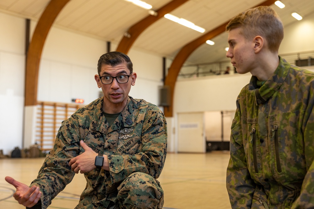 U.S. Marines, Finnish Forces strengthen medical readiness through bilateral integration