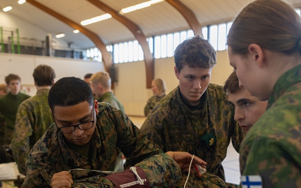 U.S. Marines, Finnish Forces strengthen medical readiness through bilateral integration