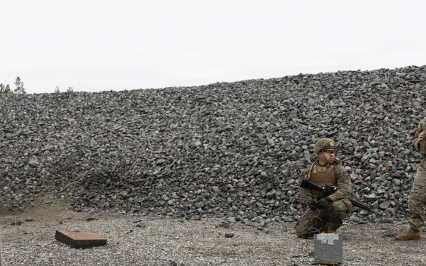 U.S. Marines deployed to the Baltic Sea hone demolition capabilities