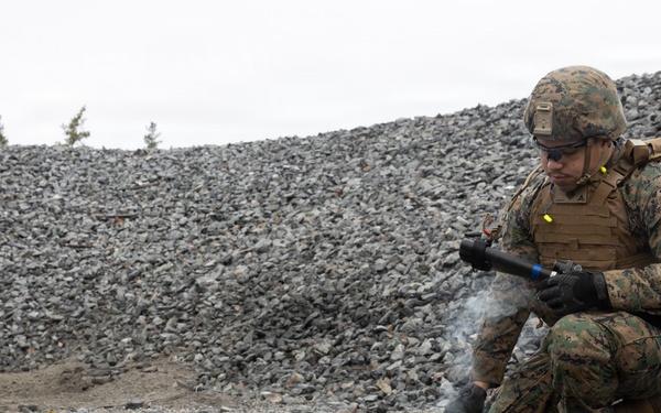 U.S. Marines deployed to the Baltic Sea hone demolition capabilities