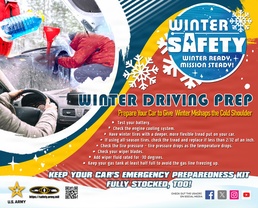 405th AFSB puts ‘the freeze’ on cold weather winter hazards with safety training, resources