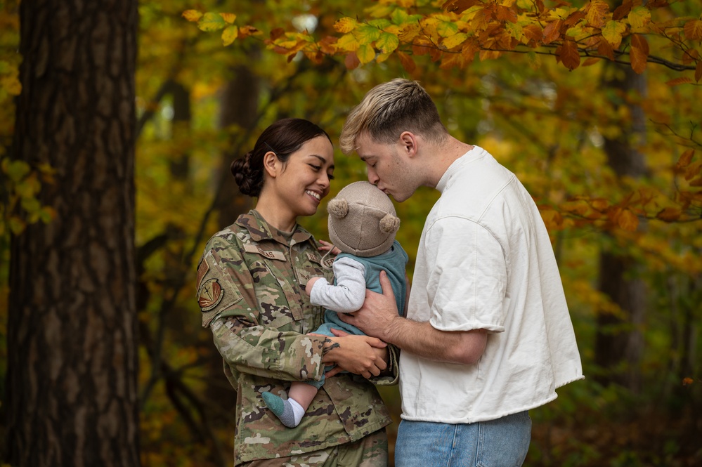 Calm under pressure: Airman’s quick thinking saves infant’s life