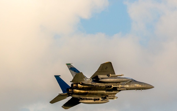 F-15Es Complete Historic Forward Operations from Diego Garcia