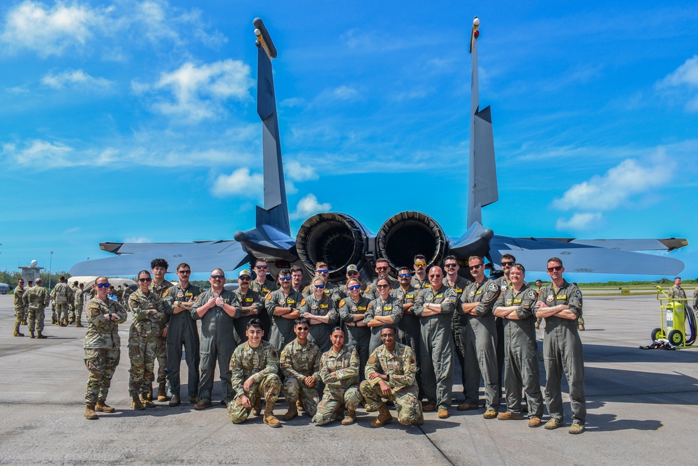 F-15Es Complete Historic Forward Operations from Diego Garcia