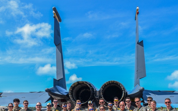 F-15Es Complete Historic Forward Operations from Diego Garcia