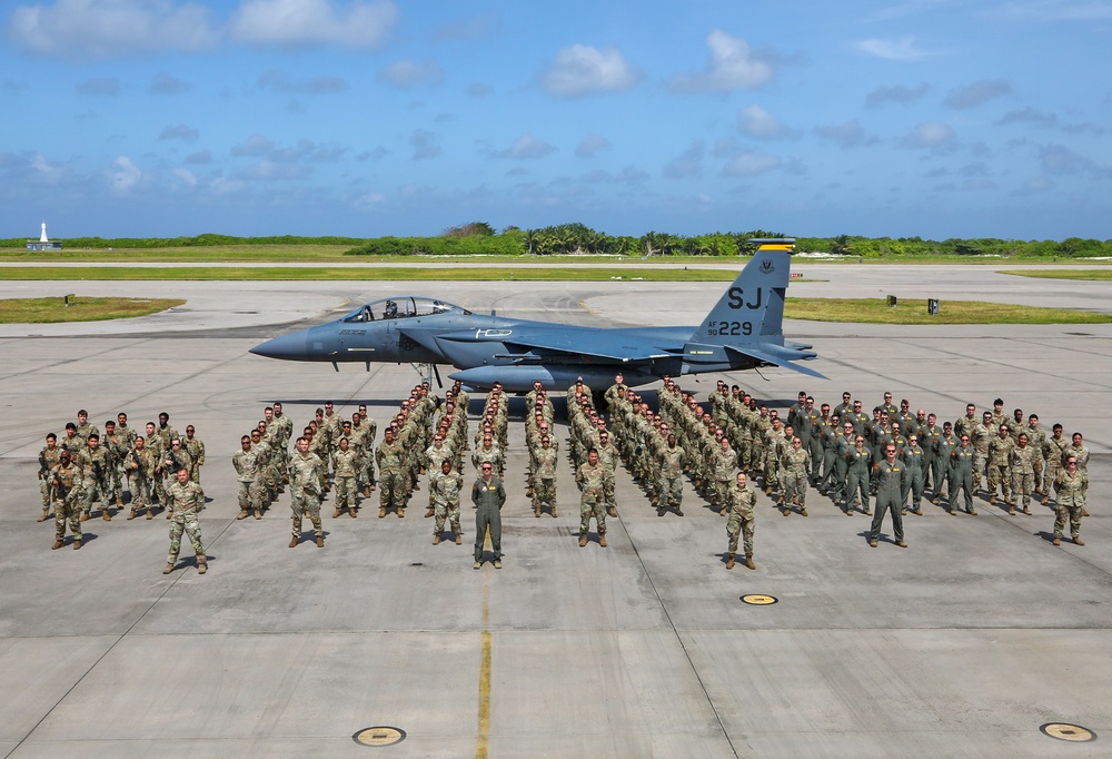 F-15Es Complete Historic Forward Operations from Diego Garcia