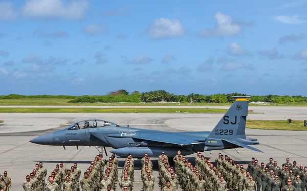 F-15Es Complete Historic Forward Operations from Diego Garcia