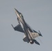 F-16C Fighting Falcon performs aerial demonstration over Dubai Airshow
