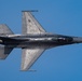 F-16C Fighting Falcon performs over Dubai Airshow