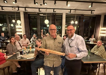 Former Coleman APS-2 site director honored by team before returning home to Texas