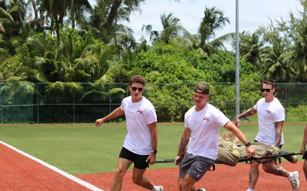 Seabees in Deigo Garcia