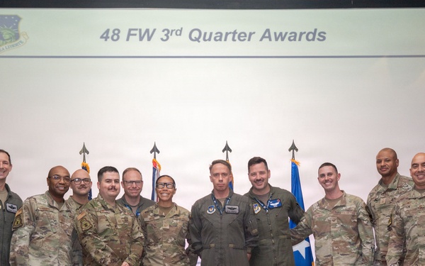 RAFL celebrates 3rd Quarter Award winners, new First Sergeants
