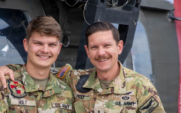 From Kentucky to Kosovo: The Holts’ Father and Son Support KFOR MEDEVAC Team