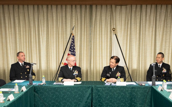 CNO Meets with Senior Leaders in Japan's Ministry of Defense