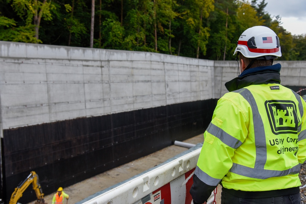 Progress continues on new Panzer Commissary construction at U.S. Army Garrison Stuttgart