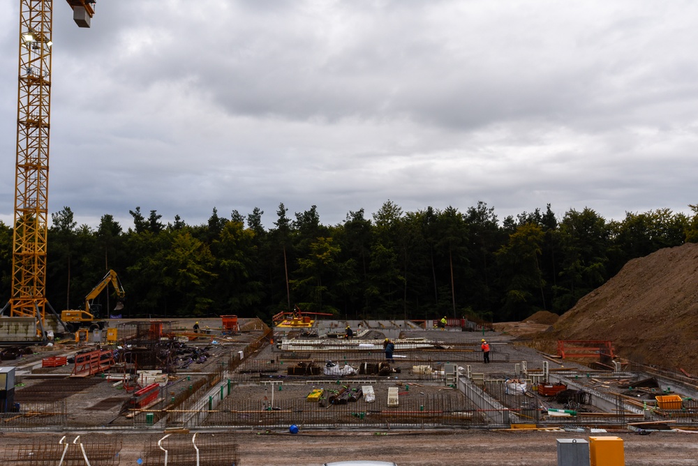 Progress continues on new Panzer Commissary construction at U.S. Army Garrison Stuttgart