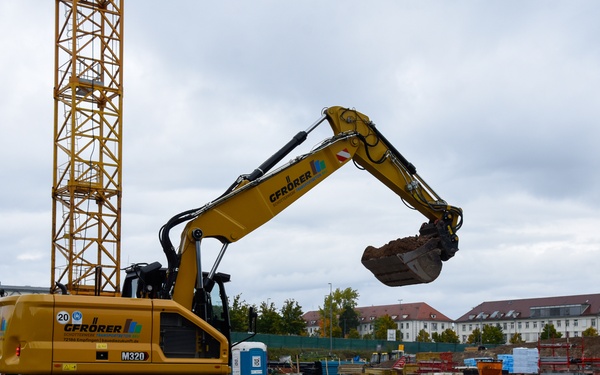 Progress continues on new Panzer Commissary construction at U.S. Army Garrison Stuttgart