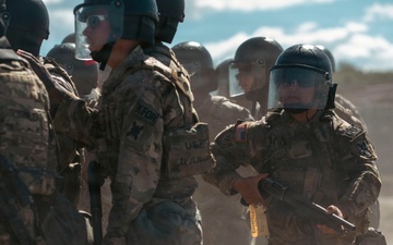 KFOR U.S. Soldiers Conduct Crowd and Riot Control