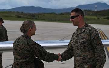 U.S. Marine Corps Brigadier General Hennigan Visits Joint Task Force Southern Guard