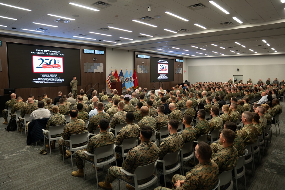 Marine Corps Information Command Celebrates the Marine Corps 250th Birthday