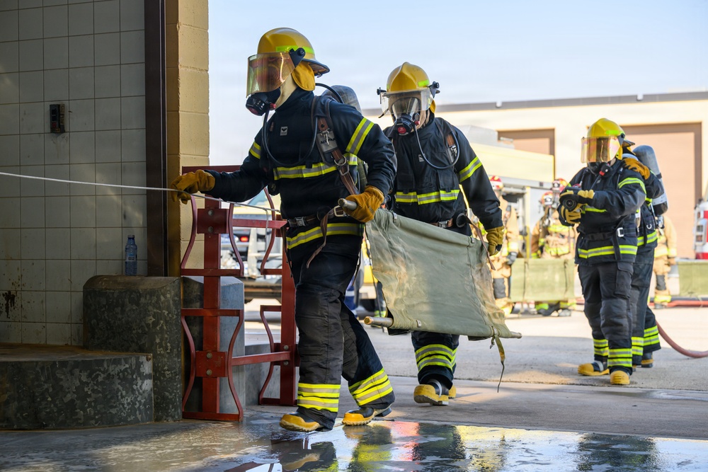 U.S. Airmen and Saudi Partners Train for Emergency Response