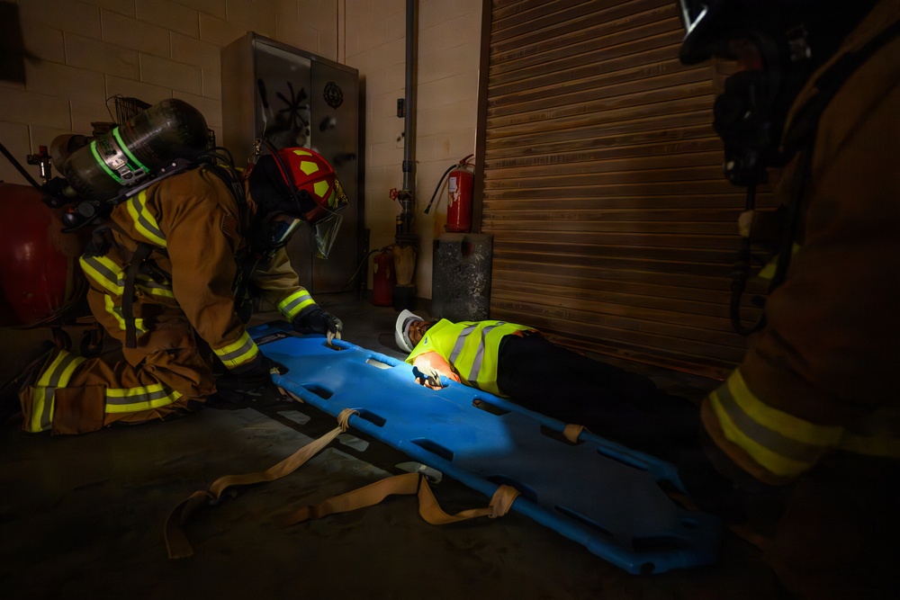 U.S. Airmen and Saudi Partners Train for Emergency Response