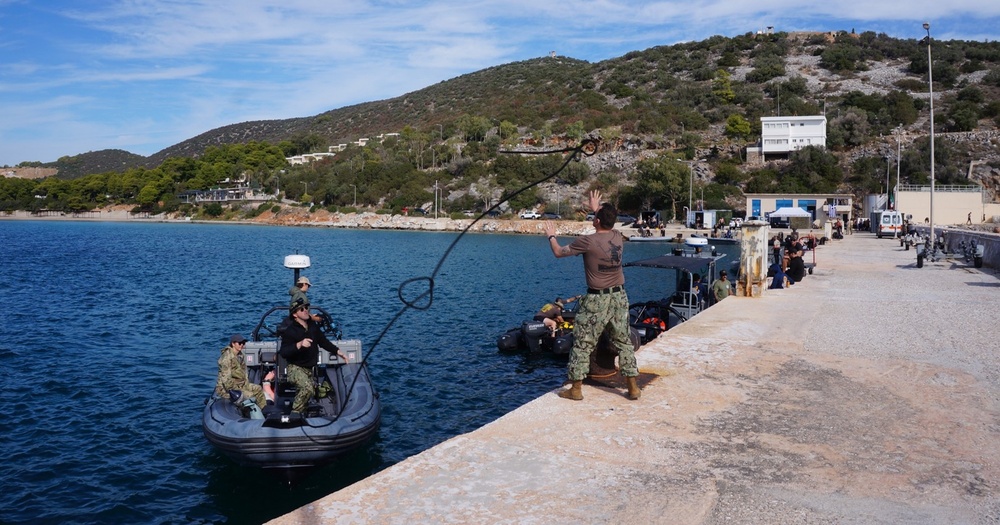 MCM Det Rota and MCMGRU 6, Participate in Exercise Aegean Seal 2025-I.