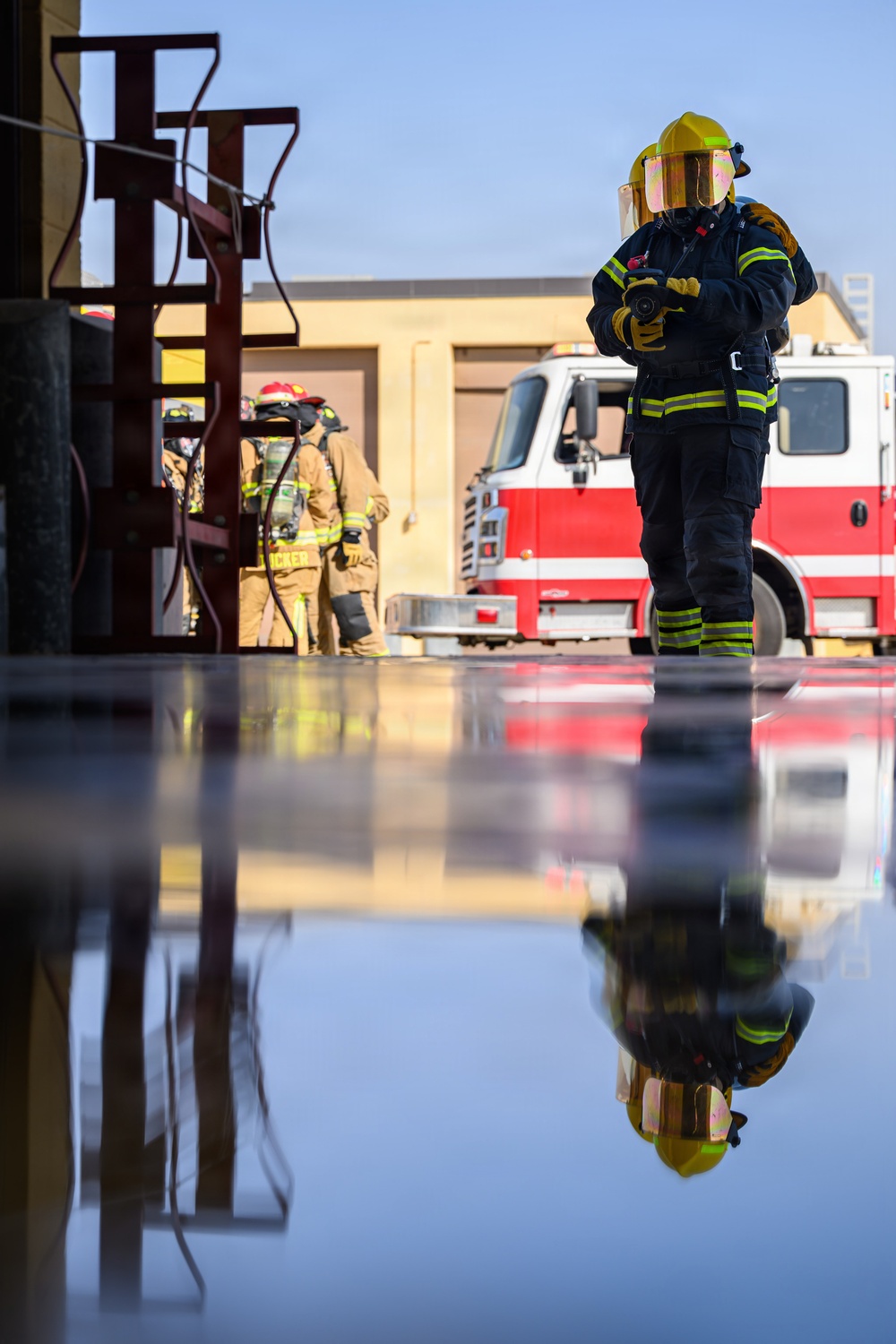 U.S. Airmen and Saudi Partners Train for Emergency Response