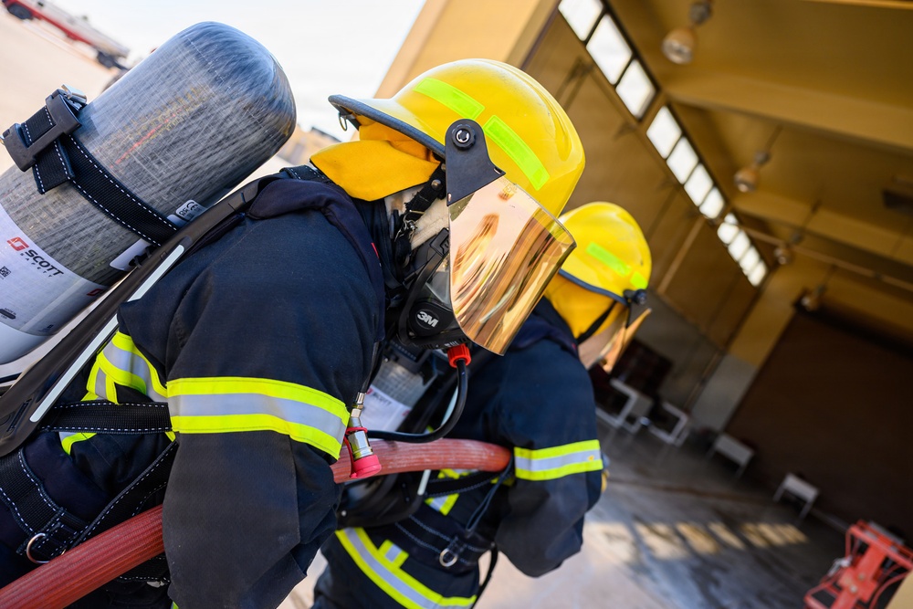 U.S. Airmen and Saudi Partners Train for Emergency Response