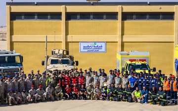 U.S. Airmen and Saudi Partners Train for Emergency Response