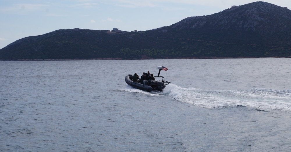 Members of MCM Det Rota Participate in Exercise Aegean Seal 2025-I.
