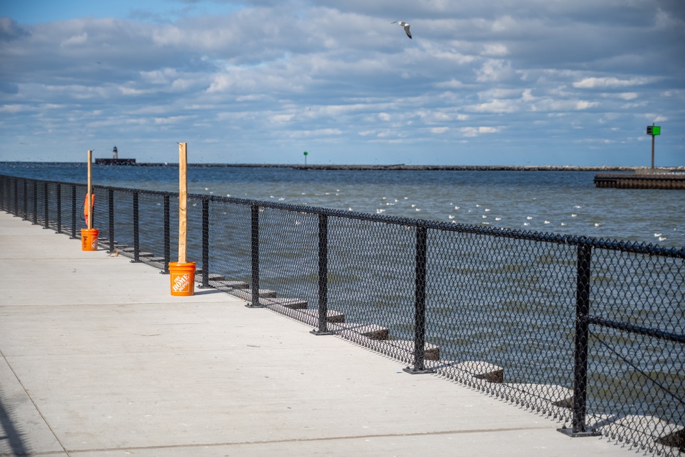 Wrapping Up the Cleveland West Pier Repairs