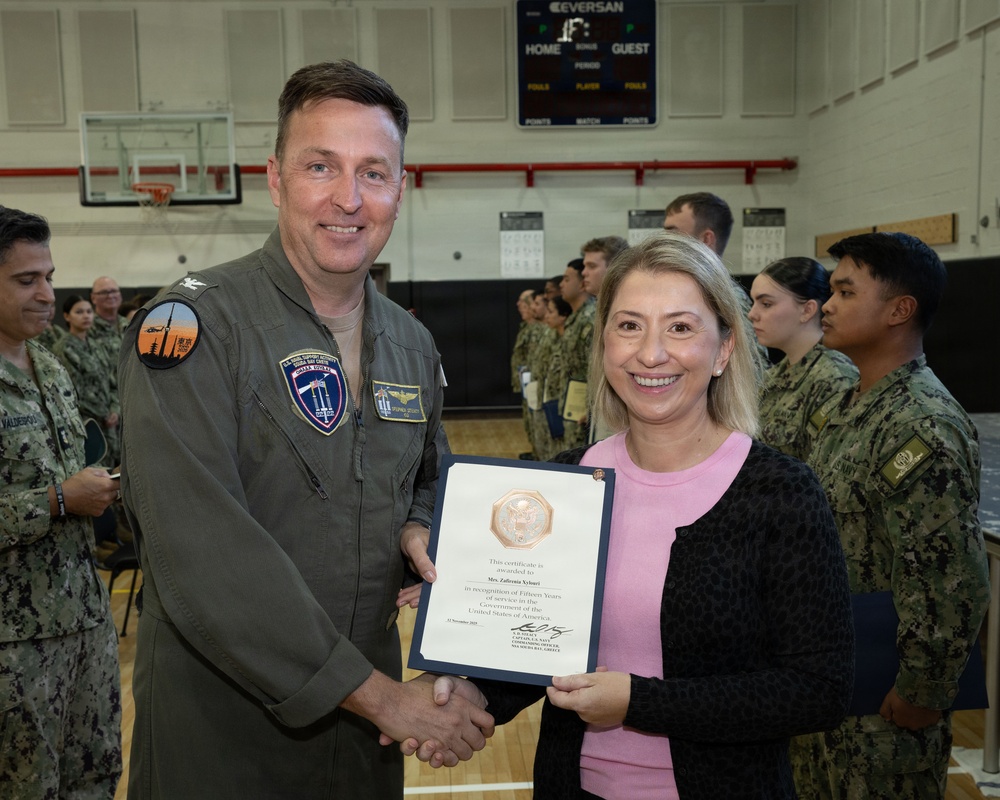 NSA Souda Bay Awards at Quarters Nov. 2025